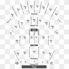 Orchestra Altria Theater Seating Chart, HD Png Download - tim allen png