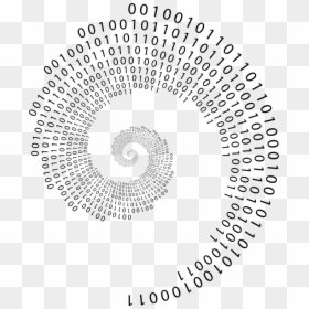 Binary Whirlpool - Binary Circle Png, Transparent Png - whirlpool png
