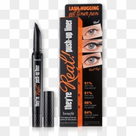 Benefit They Re Real Eyeliner, HD Png Download - real eyes png
