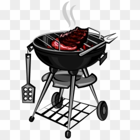 Transparent Grill Silhouette Png - Grill Barbecue Clip Art, Png Download - grilling png