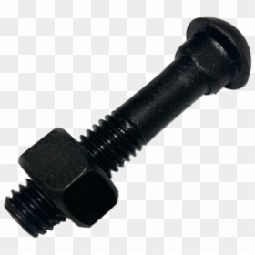 Oval Neck Track Bolt, HD Png Download - nut button png