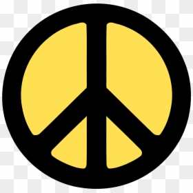 Gold Black Peace Sign 2 Fav Wall Paper Background 555px - Simple Peace Tattoo Designs, HD Png Download - paper background png