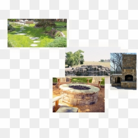 Outdoor Living And Retaining Wall Specialist - Backyard, HD Png Download - backyard png