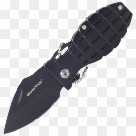Hand Grenade Pocket Knife - Hunting Knife, HD Png Download - hand grenade png