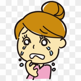 Female Big Image Png - Crying Clipart Png, Transparent Png - kid crying png