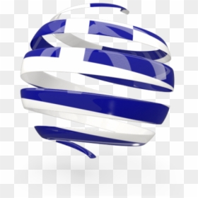 Round 3d Icon - Greek Flag Icon Png, Transparent Png - greek flag png
