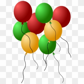 Transparent Up Balloons Clipart - Balon Ulang Tahun Png, Png Download - balon png