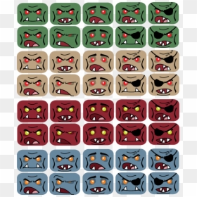 Transparent Lego Face Png - Lego Orc Face, Png Download - lego face png
