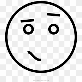 Confused Coloring Page Smiley - Smiley, HD Png Download - lego face png