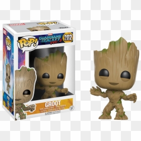 Groot Pop Figure, HD Png Download - guardians of the galaxy vol 2 png