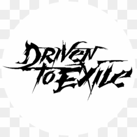 Edmonton Recording Studio Driven To Exile - Calligraphy, HD Png Download - recording studio png