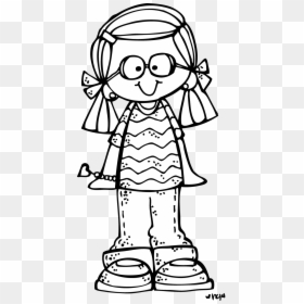 Sister Free Download Best - Melonheadz Girl Clipart Black And White, HD Png Download - brother sister png