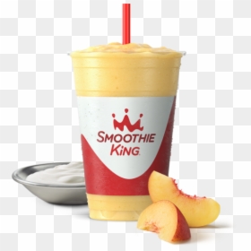 Sk Slim Greek Yogurt Peach Papaya With Ingredients - Smoothie King Smoothie, HD Png Download - papaya juice png