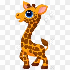 Cute Giraffe Png - Giraffe Cartoon Png, Transparent Png - giraffe png images