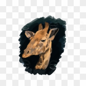 Stiker Giraffe - Giraffe, HD Png Download - giraffe png images