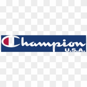 Champion Usa Logo Vector, HD Png Download - apparel png