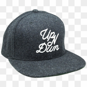 Upndwn-gray - Baseball Cap, HD Png Download - apparel png