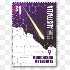 Murchison Meteorite Stamp, HD Png Download - past due stamp png