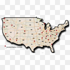 Otr 48 - Heartland Express Overview, HD Png Download - trucking png