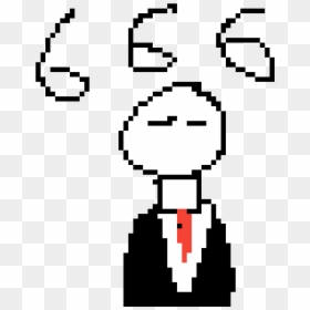 Transparent Slender Man Png - Tennis Ball Pixel Art, Png Download - spooderman png