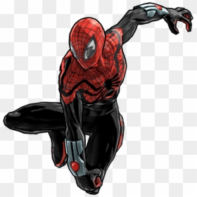 Superior Spider Man Png, Transparent Png - spooderman png