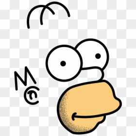 Transparent I Love You Clipart - Homer Simpson Face Transparent, HD Png Download - cute gif png