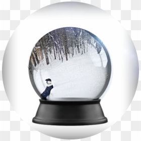 You Just Got Snowglobed❄️ - Snow Globe And Png, Transparent Png - vignette overlay png