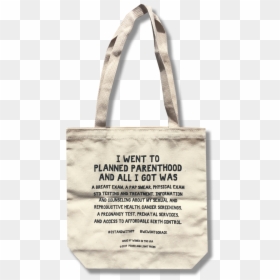 Tote Bag, HD Png Download - planned parenthood logo png