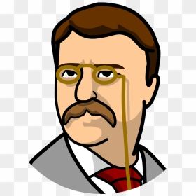 Theodore Roosevelt Clip Art, HD Png Download - booker t png