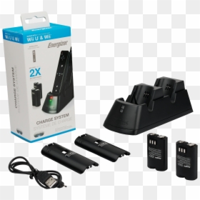 Energizer Wii Charger, HD Png Download - wii controller png