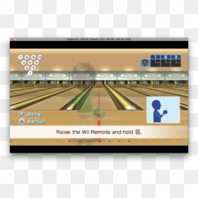 Transparent Bowling Clipart Png - Wii Sports Bowling Gif, Png Download - wii controller png