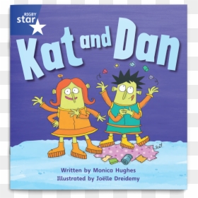 Kat And Dan Rigby Star Phonics Readers Phase 2, HD Png Download - rigby png