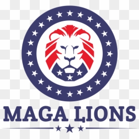 Maga Lion , Png Download - White Supremacist Lion Logo, Transparent Png - maga png