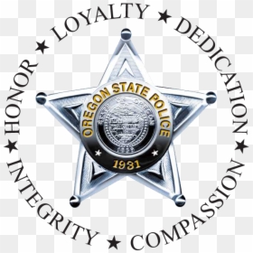 Oregon State Police Symbol, HD Png Download - oregon state png