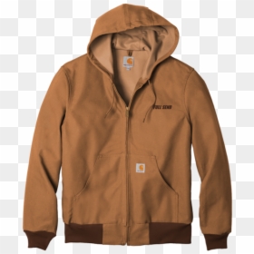 Carhartt Duck Thermal Lined Active Jacket Brown, HD Png Download - png full