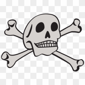 Symbol Skull And Crossbones Danger Royalty Free Clip - Ballyvaughan, HD Png Download - danger sign skull png