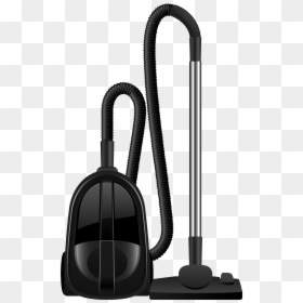 Black Vacuum Cleaner Png Clipart - Vacuum Cleaner Clipart Png, Transparent Png - home appliances png images