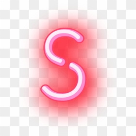 S Letters Neon Glowing Words Ela Grammer Cool Grammer - Letra O En Neon, HD Png Download - ela png