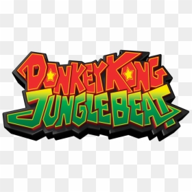 Donkey Kong Jungle Beat Logo, HD Png Download - donkey kong arcade png