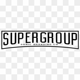 Supergroup Logo Official Black Stroked, HD Png Download - lucky block png