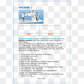 Document, HD Png Download - sewing stitches png