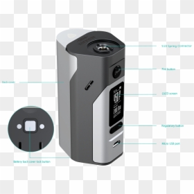 Wismec Reuleaux Rx2 3, HD Png Download - vapenation png