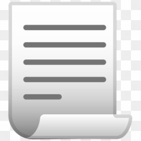 Page With Curl Icon - 📃 Emoji, HD Png Download - swap icon png