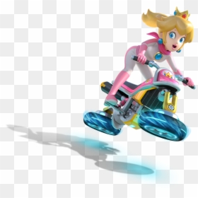 Mario Kart Logo Princess Peach - Mario Kart 8 Deluxe Peach, HD Png Download - mario kart wii png