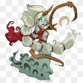 Soraka By Gwaynsbox Hd Wallpaper Fan Art Artwork League - Cartoon, HD Png Download - soraka png
