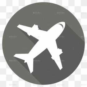 Image Set/png/256x256 Px/airplane Icon - Flights Иконка, Transparent Png - airplane icon vector png