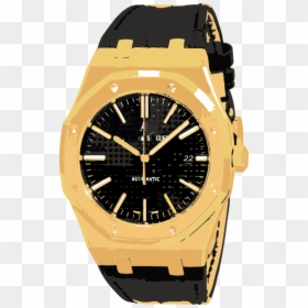 See Clipart Watch Dial - Ap Royal Oak Leather, HD Png Download - watch dial png