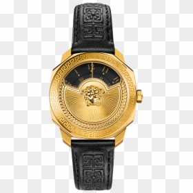 Gold Versace Man Watch, HD Png Download - watch dial png