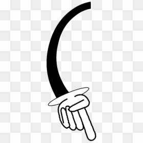 Pointing Clipart Magic Finger - Cartoon Arm Transparent Background, HD ...