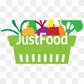 Transparent Basket Of Vegetables Clipart - Fruit Logo Clipart, HD Png Download - fruits and vegetables basket png